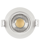 SPOT LED INCASTRABIL, rotund, reglabil, 8W, lumina neutra