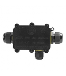 Conector pe jonctiune pentru montaj aparent, 3 cai, 4 pini, 16A, IP68