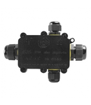 Conector pe jonctiune pentru montaj aparent, 4 cai, 4 PINI, 16A, IP68