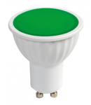 Spot LED, 5W, GU10, 220-240V AC, lumina verde