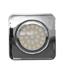 SPOT LED INCASTRABIL, patrat, SMD2835, 3W, 12VDC, 4200K, lumina neutra, IP44