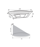 CORP ILUMINAT LED 10W CU SENZOR DE MIȘCARE IP54