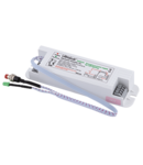 KIT pentru iluminat LED de urgenta cu baterie Litiu 3.6V 2500 mAh inclusa, minim 120min, 24W