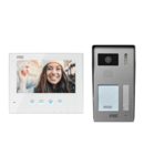 Kit videointerfon 7'' 1 familie extensibil pana la 4 familii