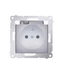 Priza pentru versiunea IP44 cu obturator garnitura de protectie si capac transparent, contine 16 A, 250 V~ 16 A, 250 V~, cleme c