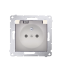 Priza pentru versiunea IP44 cu obturator garnitura de protectie si capac transparent, contine 16 A, 250 V~ 16 A, 250 V~, cleme c