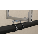 Clema pentru tevi pentru sarcina grea FRsM 110 - toli (inch) FRsM 133 mm