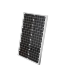 Kit Panou solar 50W, PYRAMID, fotovoltaic, monocristalin, controller 30A 12/24V , cablu conectare, tensiune 18V, PS-PYR50