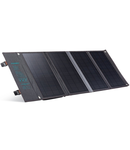 Panou solar Choetech, pliabil, camping, drumetii, pescuit, 36W 1x USB-C PD 3.0, 1 x USB QC 3.0, negru, PS-36W