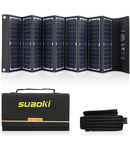 Panou solar portabil camping 18V - 60W, Pyramid, pliabil, cu 1 port USB si iesire DC, adaptoare incarcare laptop, PS-60-2