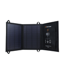 Panou solar 18V - 11W, PYRAMID, pliabil, portabil, cu 2 porturi USB, camping, drumetii, pescuit, PS-11