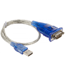 Cablu USB la serial RS232 0.45m, CC-USB-DB9M-150