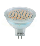 BEC LED60SMD3528 3W GU5.3 12V ALB CALD 60 LEDURI