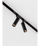 Miniatură Sistem iluminat pe sina  BUXTON MAGNETIC Nisipiu Negru Aluminiu 10W DC24V Bridgelux 538Lm CRI>90 UGR<22 Beam Angle 35° 3000K IP20 Adjustable - imaginea 4