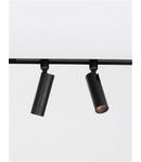 Miniatură Sistem iluminat pe sina  BUXTON MAGNETIC Nisipiu Negru Aluminiu 10W DC48V Philips 543Lm CRI>90 UGR<19 Beam Angle 35° 3000K IP20 Adjustable & Dimabil - imaginea 7