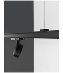 Miniatură Sistem iluminat pe sina  4-WIRES TRACK Nisipiu Negru Aluminiu Adjustable IP20 3000K 20W DC24V 1160Lm 4 WIRES - imaginea 4