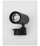 Miniatură Sistem iluminat pe sina  4-WIRES TRACK Nisipiu Negru Aluminiu Adjustable IP20 3000K 15W DC24V 1115Lm 4 WIRES - imaginea 6