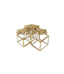 Miniatură Plafoniera  GABBIA Auriu Aluminiu & Silicone LED 110 Wat 230 Volt 8250Lm 3000K IP20 Dimabil - imaginea 5