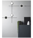 Miniatură Sistem iluminat pe sina  MAGNA Magnetic Wall Structure Nisipiu Negru Aluminiu IP20 Included Driver 120 Wat AC85-265V Output 24V DC - imaginea 4