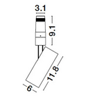 Miniatură Sistem iluminat pe sina  IMAGINE Nisipiu Negru Aluminiu 15W 48V 400mA 1180lm Cree CRI>90 UGR<6 Beam Angle 24° 2700K IP20 Adjustable & Rotating Driver Included - imaginea 4