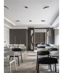 Miniatură Sistem iluminat pe sina  IMAGINE Nisipiu Negru Aluminiu DALI 6W 48V 150mA 443lm Osram CRI>90 UGR<6 Beam Angle 24° 3000K IP20 Rotating & Adjustable & Dimabil Driver Included - imaginea 4