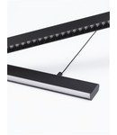 Miniatură Sistem iluminat pe sina  BREDA MAGNETIC Nisipiu Negru Aluminiu 24W DC48V Philips 1165Lm >90 3000K IP20 - imaginea 6