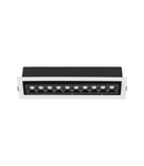 Miniatură Spot  CANTIA Nisipiu Negru Aluminiu 15W 220-240V 500mA 1350Lm Philips 3000K CRI>80 UGR<19 Beam Angle 30° IP20 Adjustable 90° & Driver Phillips Included - imaginea 3