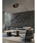 Miniatură Plafoniera  ONIA Inchis Gray Outside & Negru Inside LED E27 1x12Wat 100-240Volt IP20 Fara bec - imaginea 4