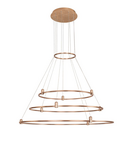 Miniatură Sistem iluminat pe sina  DECORATIVE MAGNETIC Magnetic Circular Structure Satin Auriu Aluminiu IP20 Included Driver 350 Wat AC220-240V Output 24V DC - imaginea 2