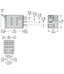 Miniatură Releu Conectabil Miniatura, Zelio Rxm, 4 C/O, 230 V C.A., 6 A - imaginea 2