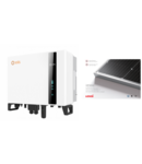 Pachet invertorSolis 10KW trifazic cu 20 panouri fotovoltaice  Longi 495W