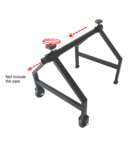 Miniatură Rack pentru role cablu , Capacitate 100 kg, Diametru max 759 mm - imaginea 2