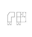 Miniatură Suport pentru sursele de lumina HLDR-R7S HLDR-R7S - imaginea 2