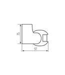 Miniatură Senzor de miscare PIR ALER JQ ALER JQ-30-W - imaginea 2