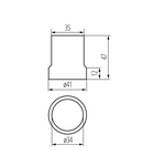 Miniatură Suport pentru sursele de lumina HLDR-E27 HLDR-E27 - imaginea 3