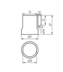 Miniatură Suport pentru sursele de lumina HLDR-E27 HLDR-E27-F - imaginea 3