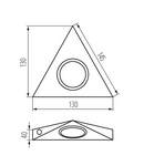 Miniatură Corp de iluminat tip spot pentru mobilier ZEPO ZEPO LFD-T02/S-C/M - imaginea 3
