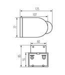 Miniatură Senzor de miscare PIR SLICK JQ SLICK JQ-L-B - imaginea 2