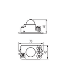 Miniatură Senzor de miscare MW ROLF JQ ROLF MINI JQ-L - imaginea 2