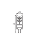 Miniatură Sursa de lumina LED TANO G4 SMD TANO G4 SMD-WW - imaginea 3