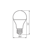 Miniatură Sursa de lumina LED RAPIDv2 LED RAPID PRO v2 E27-WW - imaginea 3