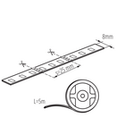 Miniatură Banda LED LEDS-B LEDS-B 9,6W/M IP00-WW - imaginea 4