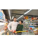 Miniatură Corp de iluminat liniar pentru tuburi LED T8 ALDO 4LED ALDO 4LED 2X150 - imaginea 2