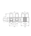 Miniatură Element de conectare H H PP H-6MM2 PP M - imaginea 2