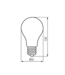 Miniatură Sursa de lumina LED XLED STEPDIM XLEDA60 7W-WW-STEPDIM - imaginea 4