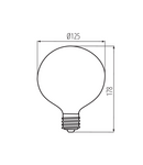 Miniatură Sursa de lumina LED XLED G125 XLED G125 7W-WW - imaginea 3