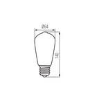 Miniatură Sursa de lumina LED XLED ST64 XLED ST64C 7W-NW - imaginea 3