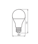Miniatură Sursa de lumina LED Kanlux SMART S A60 11,5WE27 RGBCCT - imaginea 4