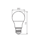 Miniatură Sursa de lumina LED IQ-LEDDIM A60 IQ-LEDDIM A6010,5W-NW - imaginea 3