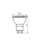 Miniatură Sursa de lumina LED TOMIv2 LED TOMIv2 1,2W GU10-WW - imaginea 3